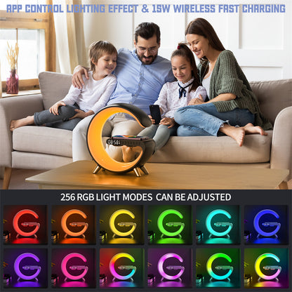 G-Shape Mood LED Lamp & Bluetooth Speaker