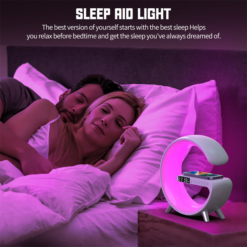 G-Shape Mood LED Lamp & Bluetooth Speaker