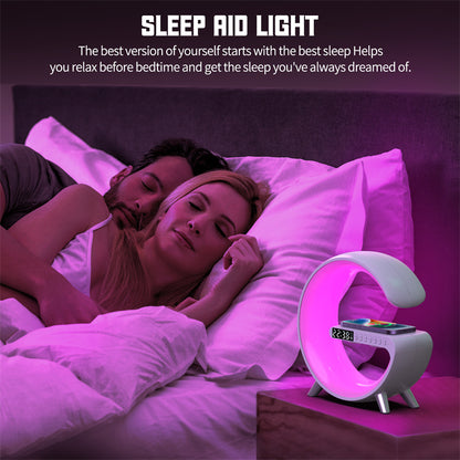 G-Shape Mood LED Lamp & Bluetooth Speaker
